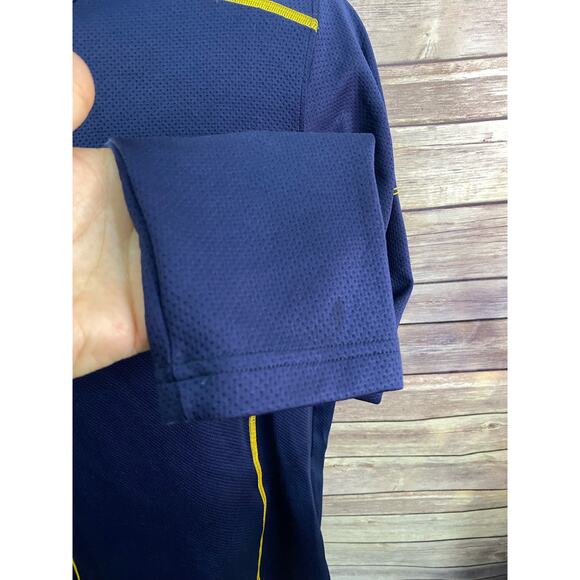 Men's Under Armour Large Navy Quarter-Zip Jacket Pullover EUC Unworn - Picture 8 of 11